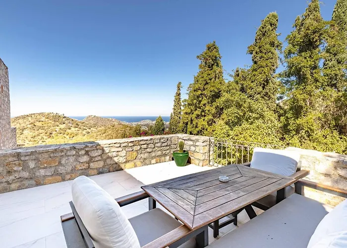 Luxurious In With Private Pool And Breathtaking Sea Views Vila Yalıkavak